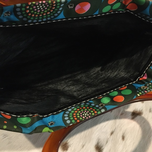 Vintage 1960’s Mod Tote Bag - Picture 3 of 5